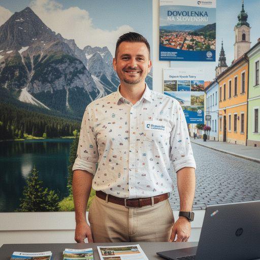 Charming streets of the historic old town in Bratislava filled with cafes and shops.