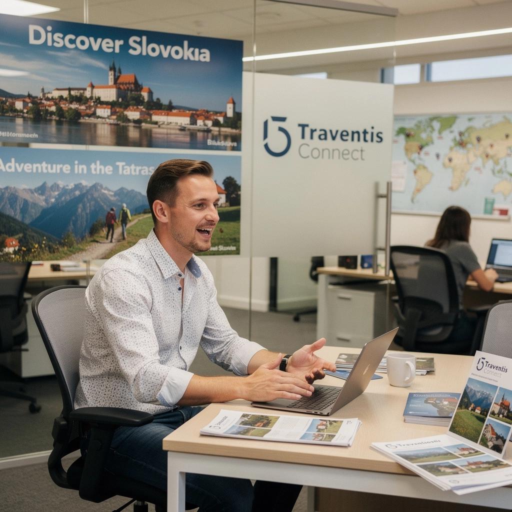 Breathtaking sunset over the historic landmarks of Bratislava skyline.